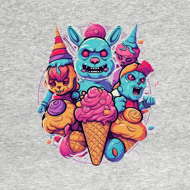 FNAF Fierce Animatronics Tee by ABART BY ALEXST 